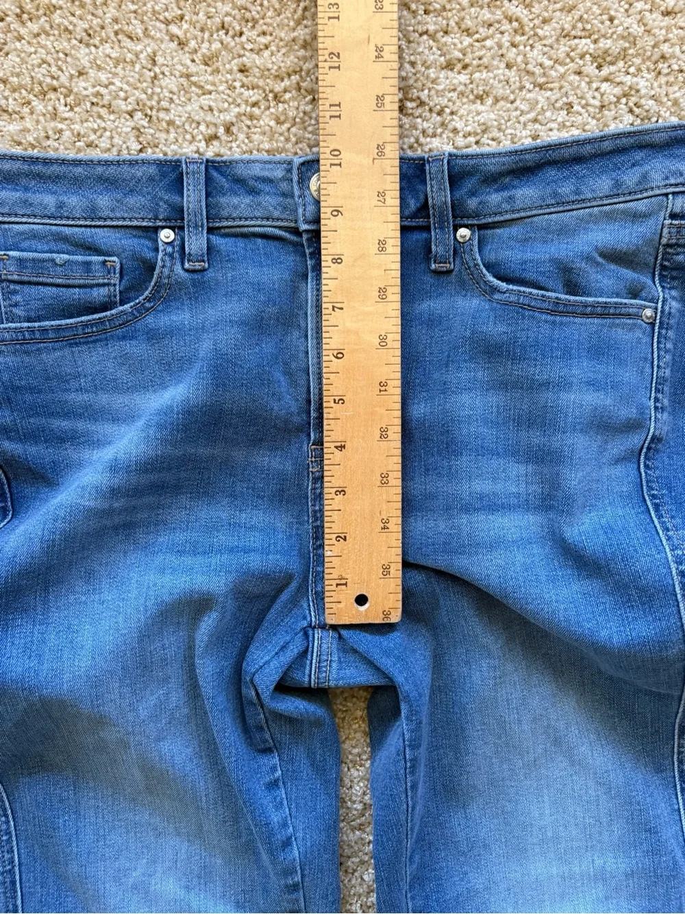 NWT Chico’s Skinny Bootcut Jeans Medium Wash‎ Stretch Denim Size 1.5R US 10R